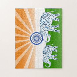 Puzzle Elefante indio
