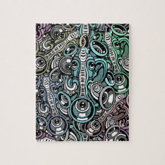 Puzzle elefante musical