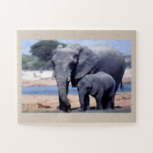 Puzzle Elefantes