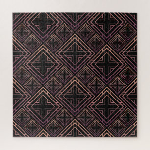 Puzzle Elegancia Art Deco Black-Gold