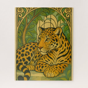 Puzzle Elegancia de jungla estilizada