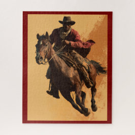 PUZZLE ELEGANCIA DE VAQUERO # 3