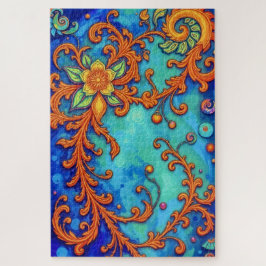 Puzzle Elegancia floral