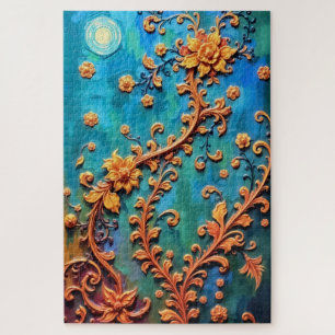 Puzzle Elegancia floral