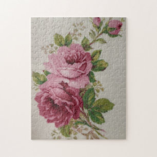 Puzzle Elegancia rosa rosa