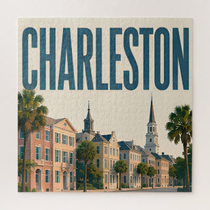 Puzzle Elegancia sureña de viaje a Charleston