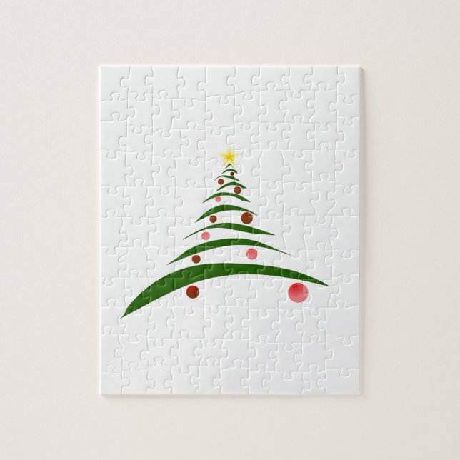 Puzzle Elegante árbol de Navidad (Vertical)