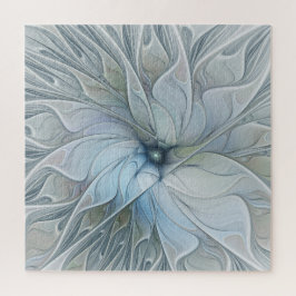 Puzzle Elegante Belleza Moderna Resumen Flor de Arte Frac