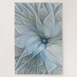 Puzzle Elegante Belleza Moderna Resumen Flor de Arte Frac