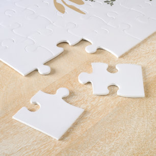 Puzzle Elegante Bouquet Floral Girly cantando encantadora