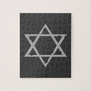 Puzzle elegante estrella de david