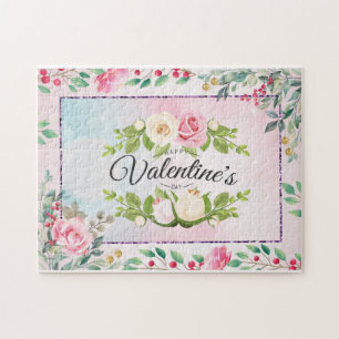 Puzzle Elegante Feliz Día de San Valentín