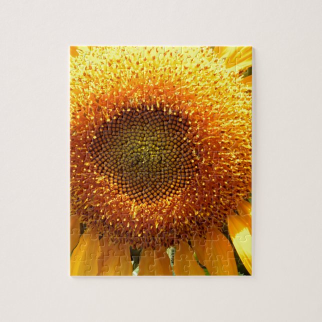 Puzzle Elegante foto de girasol (Vertical)