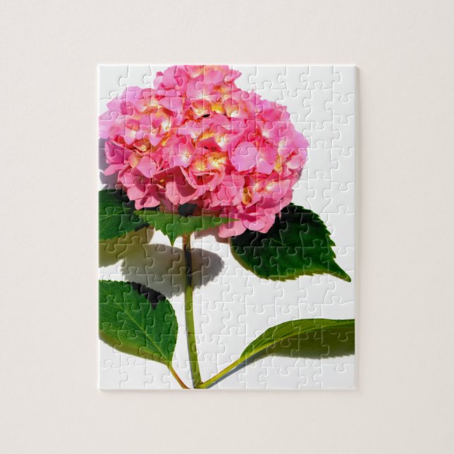 Puzzle Elegante hormigón rosa rosa floral rosa (Vertical)