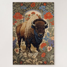 Puzzle Elegante inspirado por Bison William Morris