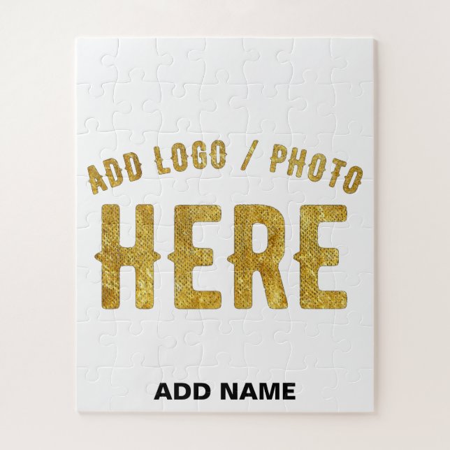 PUZZLE ELEGANTE MODERNO PERSONALIZABLE BLANCO VERIFICADO  (Vertical)