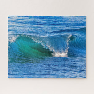 Puzzle Elegante movimiento de aguas de olas oceánicas en 