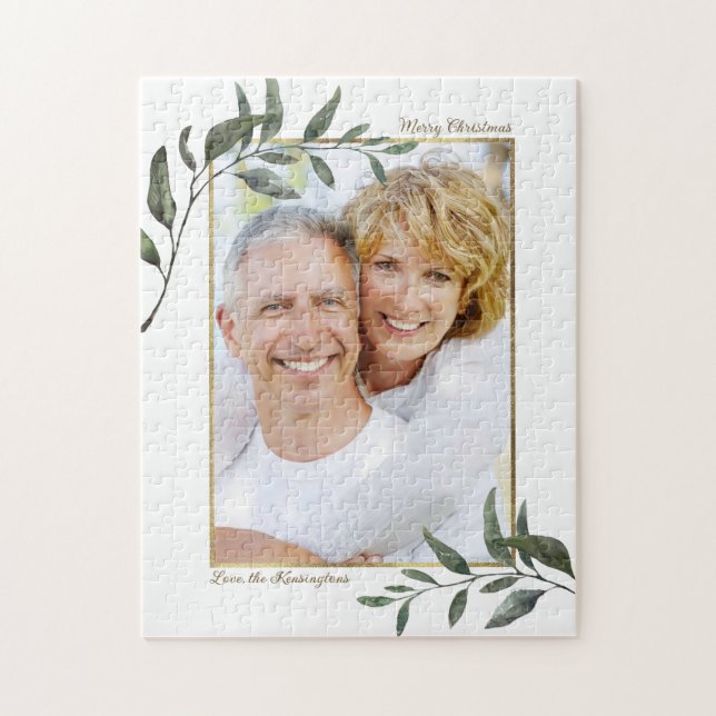 Puzzle Elegante Navidades de la vegetación moderna foto d (Vertical)