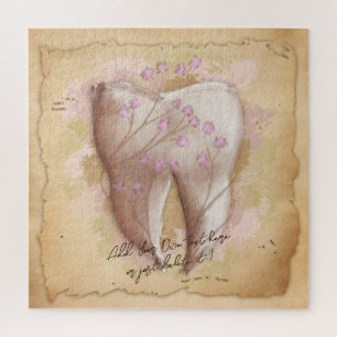 Puzzle Elegante regalo de asistente dental de dentista de