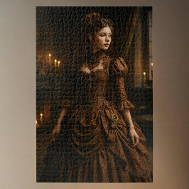 Puzzle Elegante victoriana Steampunk en Brown