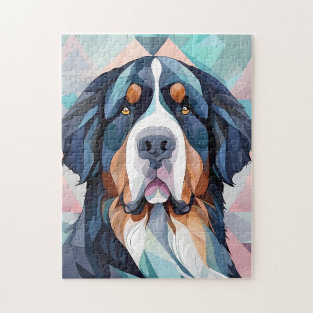 Puzzle Elegante y elegante montaña bernese (Vertical)