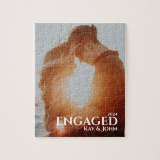 Puzzle Elegante y participada foto de pareja mínima y mod