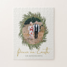 Puzzle Elegantes Navidades rusos con foto de festividad