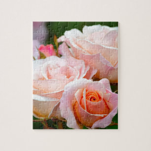 Puzzle Elegantes rosas rosas rosas