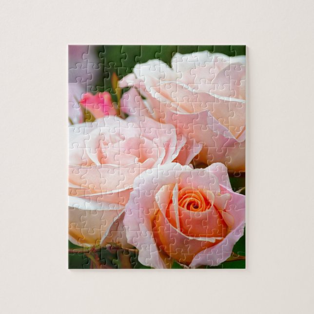Puzzle Elegantes rosas rosas rosas (Vertical)