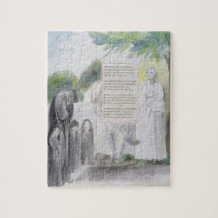 Puzzle "Elegía escrita en un cementerio del país", dise