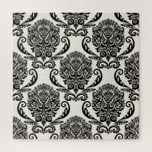 Puzzle Elementos decorativos, dibujo a mano alzada sin co