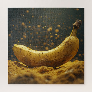 Puzzle Elevación de la banana desde el suelo