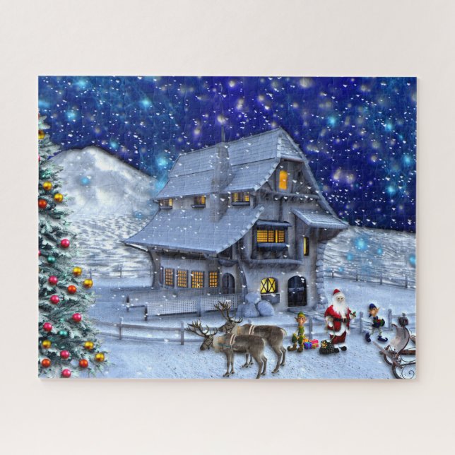 Puzzle Elf de Santa Rudolph con espoleta (Horizontal)
