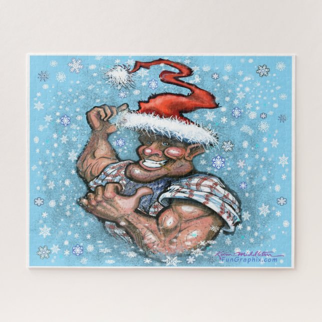 Puzzle Elf navidades (Horizontal)