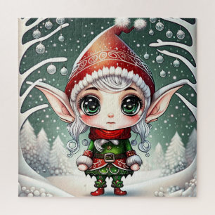 Puzzle Elf navidades