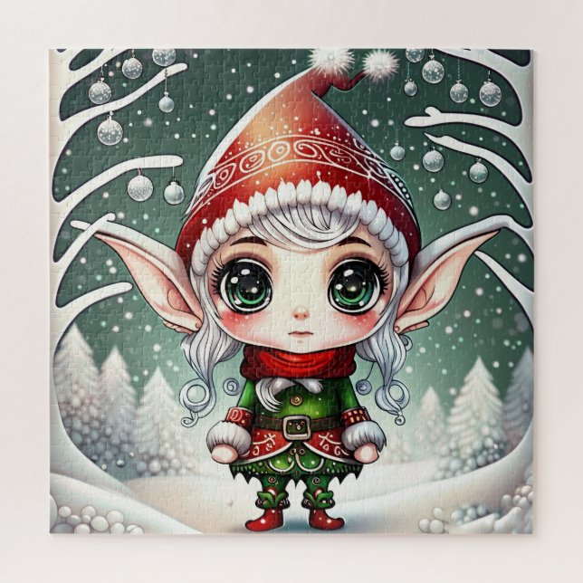 Puzzle Elf navidades (Vertical)