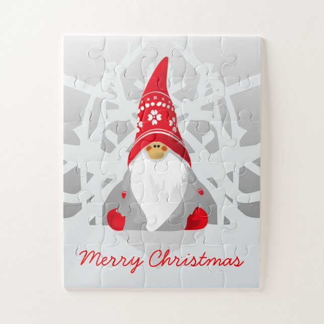 Puzzle Elf Navidades Cute (Vertical)