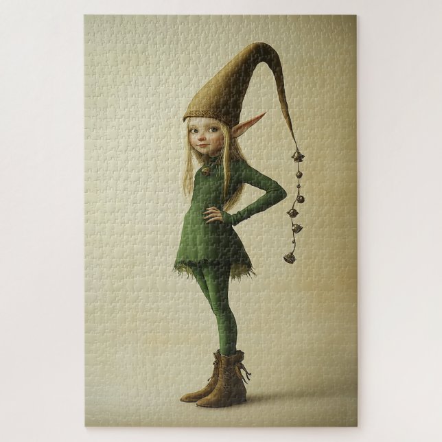 Puzzle Elfo del bosque encantado (Vertical)