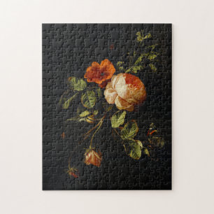 Puzzle Elias van den Broeck, Vida fija con Rosas