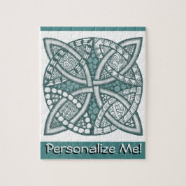 Puzzle Elija su patrón decorativo de nudo celta de color