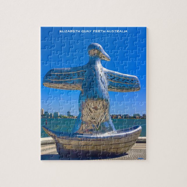 Puzzle Elizabeth Quay Perth Australia (Vertical)