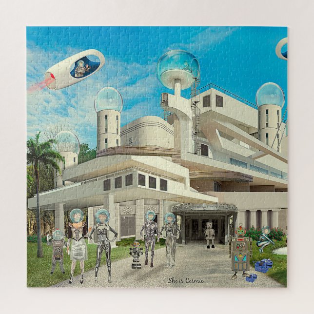 Puzzle Ella es cósmica (Vertical)