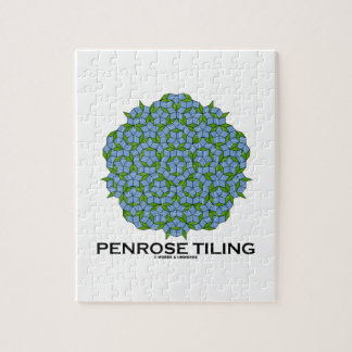 Puzzle Embaldosado de Penrose (simetría quíntupla)