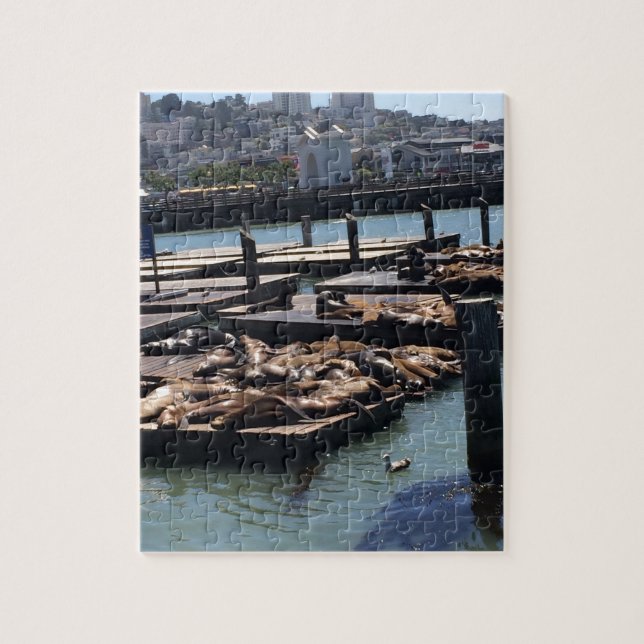 Puzzle Embarcadero 39 San Francisco California (Vertical)