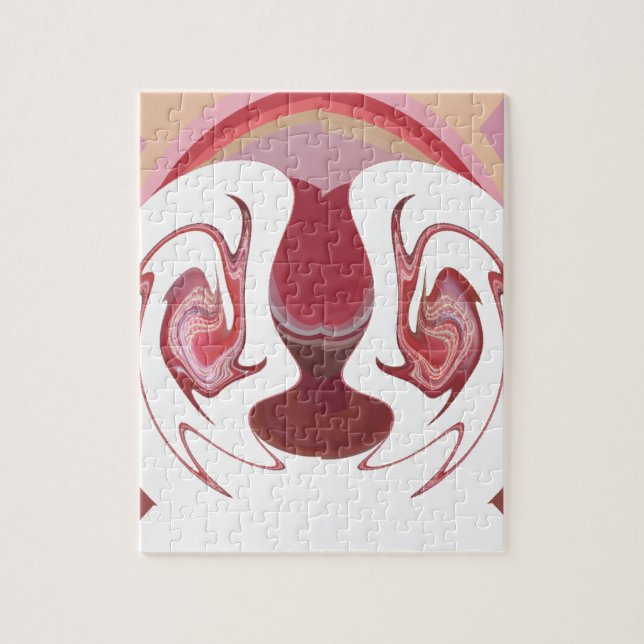 Puzzle Embers de la Tierra: Tapiz texturizado de África (Vertical)