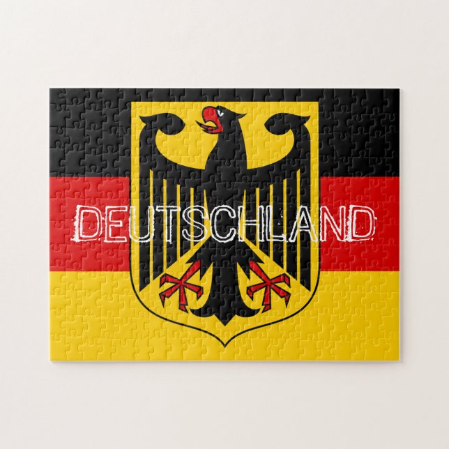 Puzzle emblema de alemania (Horizontal)