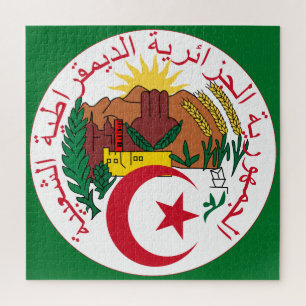 Puzzle emblema de argelia 