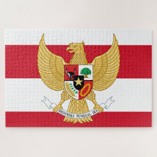 Puzzle emblema de indonesia