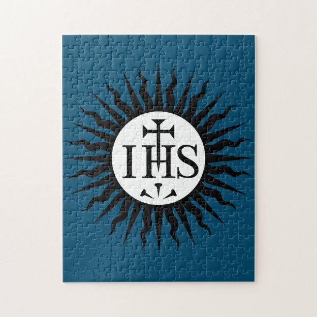 Puzzle Emblema de la Sociedad de Jesús (Vertical)