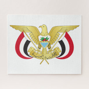 Puzzle emblema de yemen